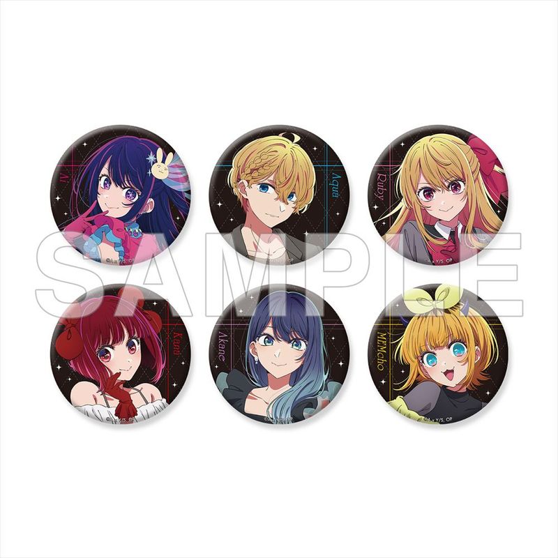 推しの子　スイパラ　缶バッチ　6個　等身コンプ 推しの子】_缶バッジ+ The 15th 【BOX／6個入り】【コンプリートBOX