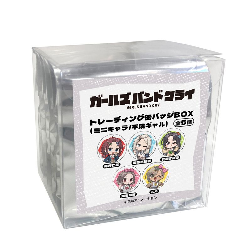 【ガールズバンドクライ】平成ギャルスタイル缶バッジ28個コンプリートセット ガールズバンドクライ_トレーディング缶バッジ(ミニキャラ/平成ギャル