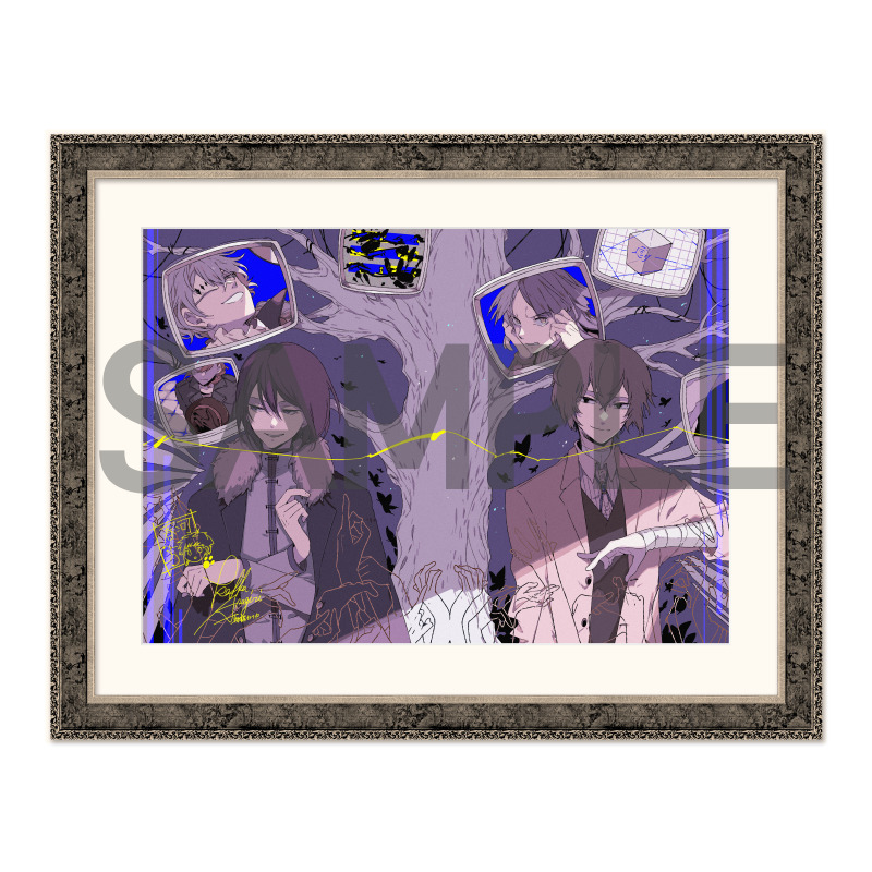 文豪ストレイドッグス_複製サイン入り カラー複製原画【D】