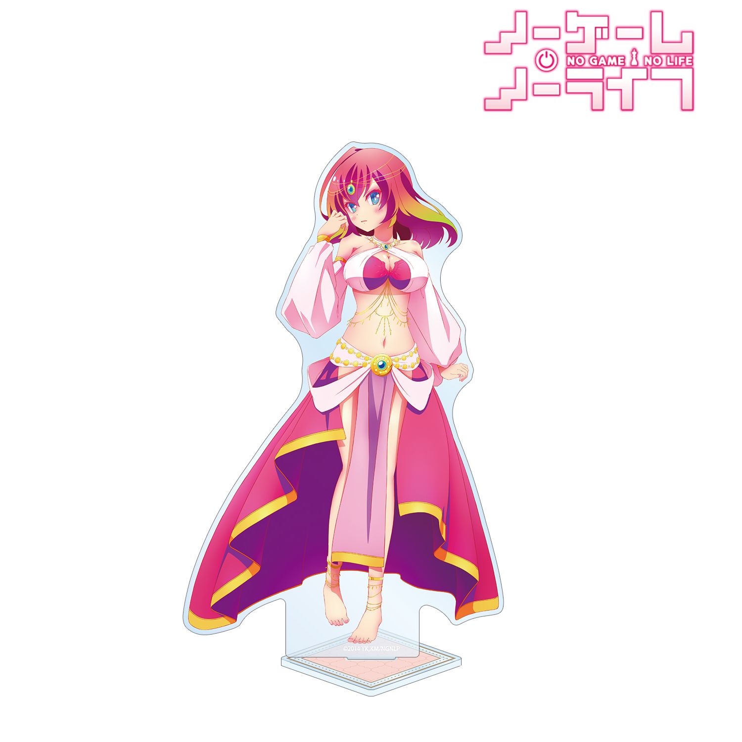 ノーゲーム・ノーライフ_描き下ろし ステファニー・ドーラ 踊り子ver. 特大アクリルスタンド