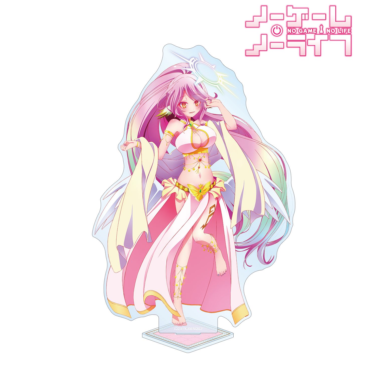 ノーゲーム・ノーライフ_描き下ろし ジブリール 踊り子ver. 特大アクリルスタンド