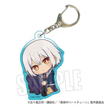 真夜中ハートチューン　雨月しのぶ　缶バッジ　アクリルキーホルダー　特典 真夜中ハートチューン_アクリルキーホルダー 雨月しのぶ バニー ver