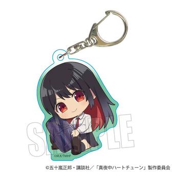 真夜中ハートチューン_アクリルキーホルダー 雨月しのぶ バニー ver