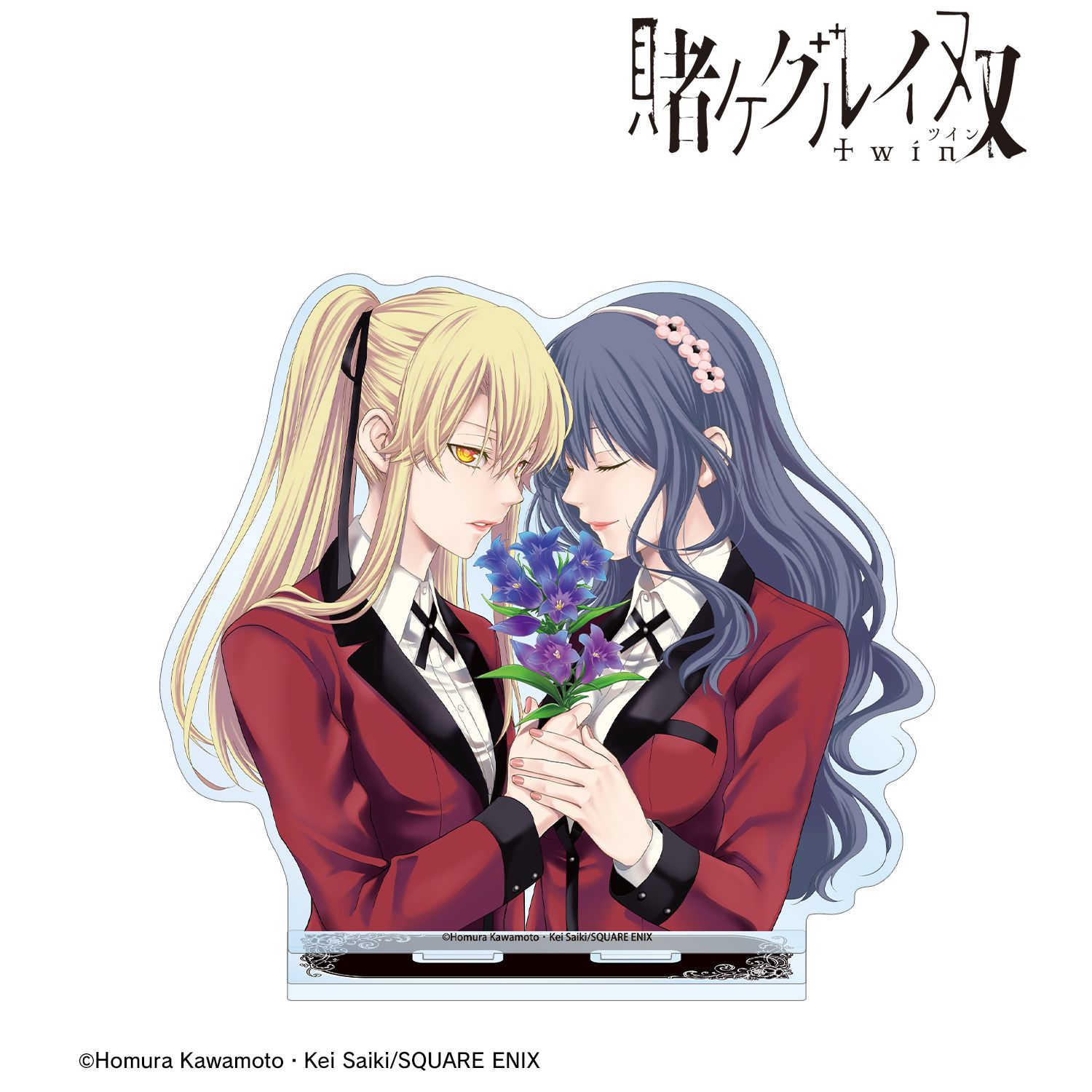 賭ケグルイ双_早乙女芽亜里&花手毬つづら BIGアクリルスタンド ver.B