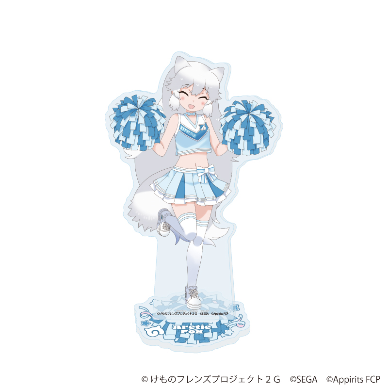 けものフレンズ3_アクリルスタンド18/ホッキョクギツネ チアリーダーver.(描き下ろしイラスト)