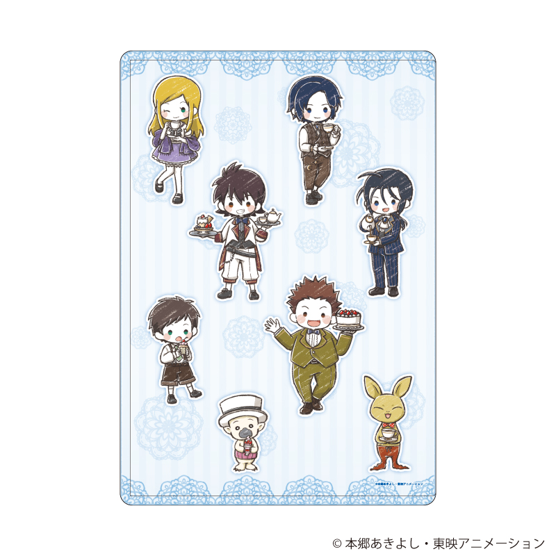 デジモンフロンティア_キャラクリアケース07/集合デザイン お茶会ver.(グラフアートイラスト)	