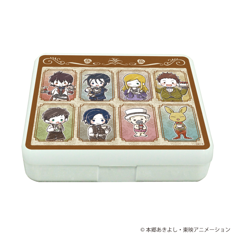 デジモンフロンティア_小物ケース01/フレームデザイン お茶会ver.(グラフアートイラスト)