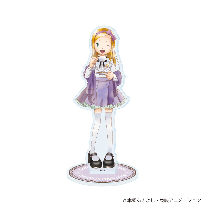 デジモンフロンティア_アクリルスタンド15/織本泉 お茶会ver.(描き下ろしイラスト)
