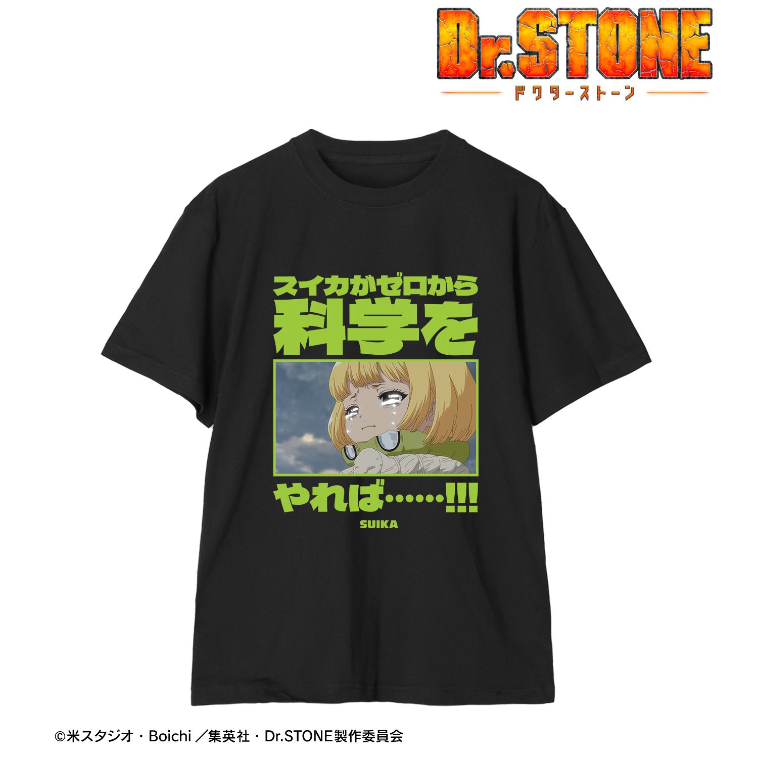 Dr.STONE_サイズ/XXL_スイカがゼロから科学をやれば……！！！ Tシャツユニセックス
