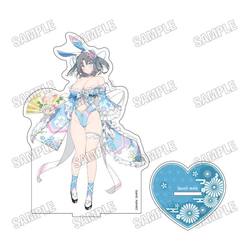 閃乱カグラ ハニパレ C107 アクリルスタンド 雪不帰、雪泉 閃乱カグラ_描き下ろしBIGアクリルスタンド【和風バニーver.】2雪泉