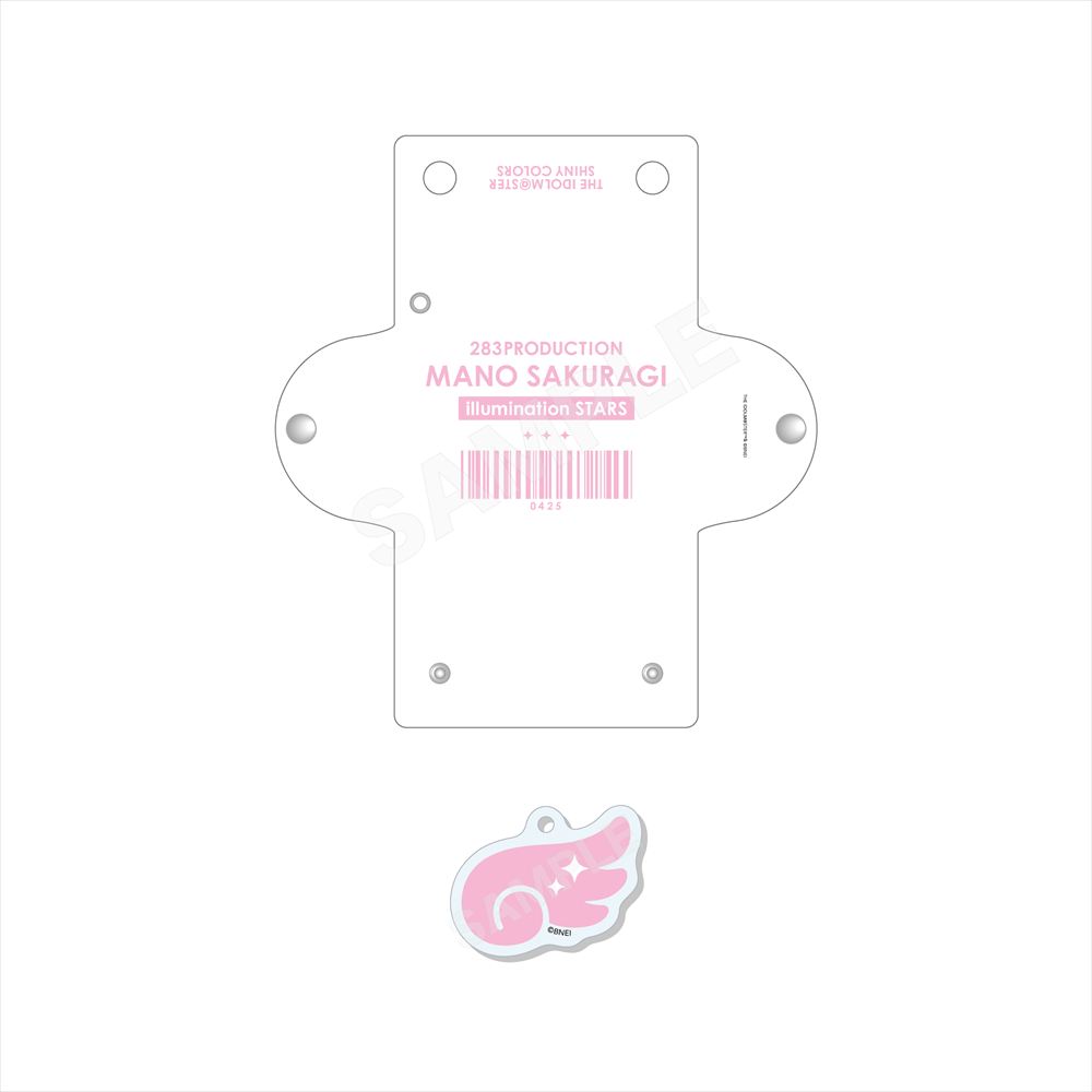 アイドルマスター シャイニーカラーズ_チャーム付きクリアマルチケース /01 櫻木 真乃