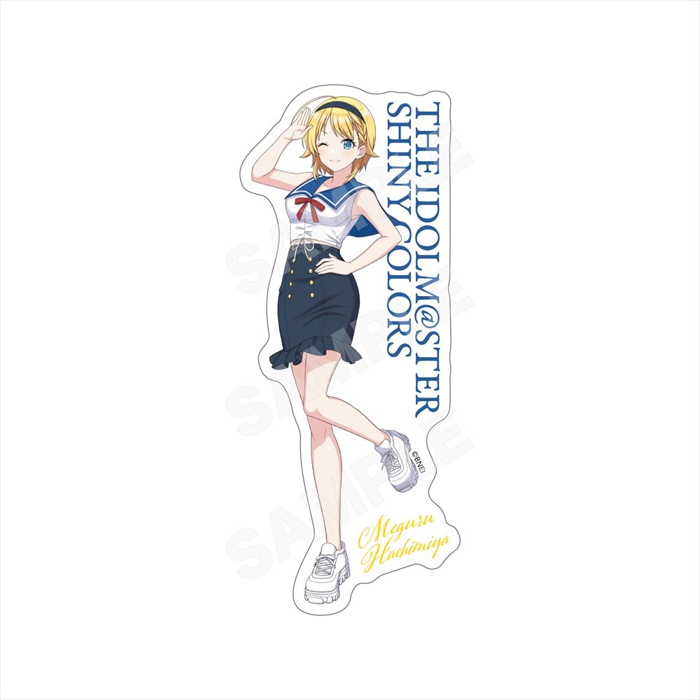 アイドルマスター シャイニーカラーズ_パラレルマリンルックver. ステッカー /03 八宮 めぐる