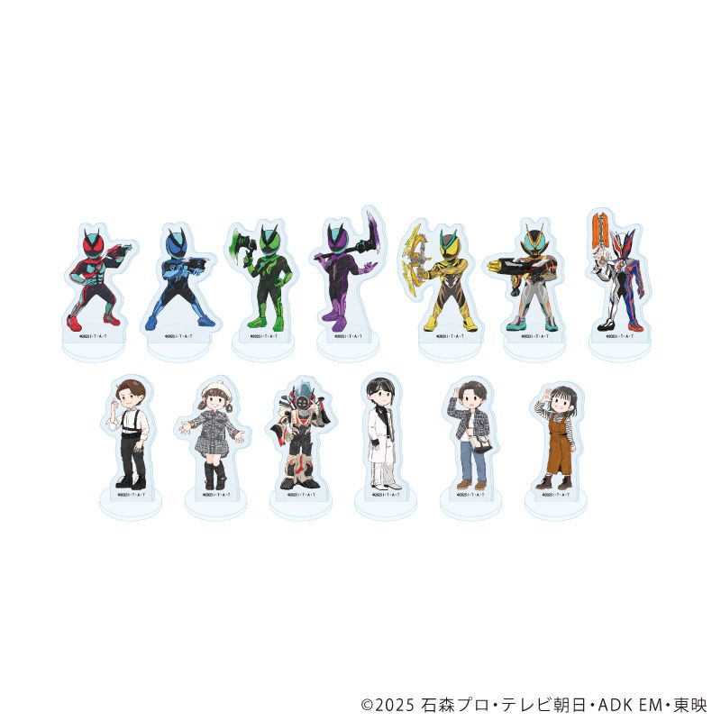 キャラクターグッズ コンプリートセット 仮面ライダーゼッツ_アクリルぷちスタンド01/コンプリートセット(全13