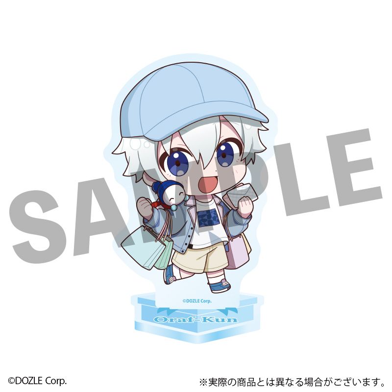 ドズル社　おらふくん　200万人カード　缶バッジ　アクリルスタンド ドズル社_ミニキャラアクリルスタンド おらふくん | ドズル社公式