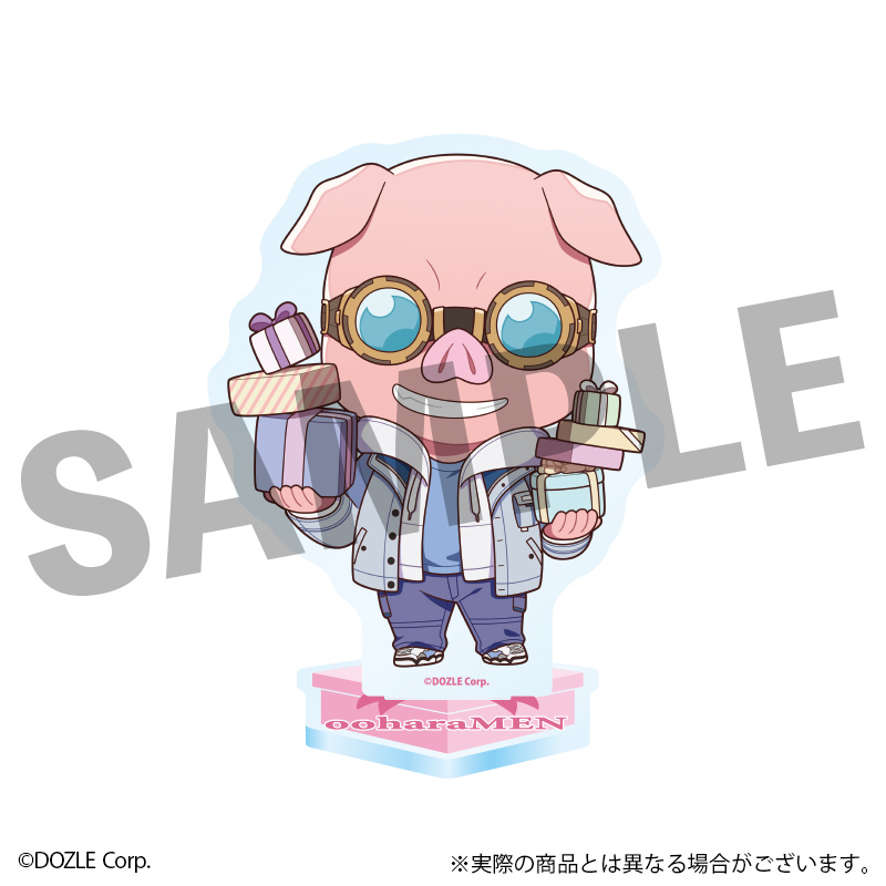 ドズル社_ミニキャラアクリルスタンド おおはらMEN | ドズル社公式
