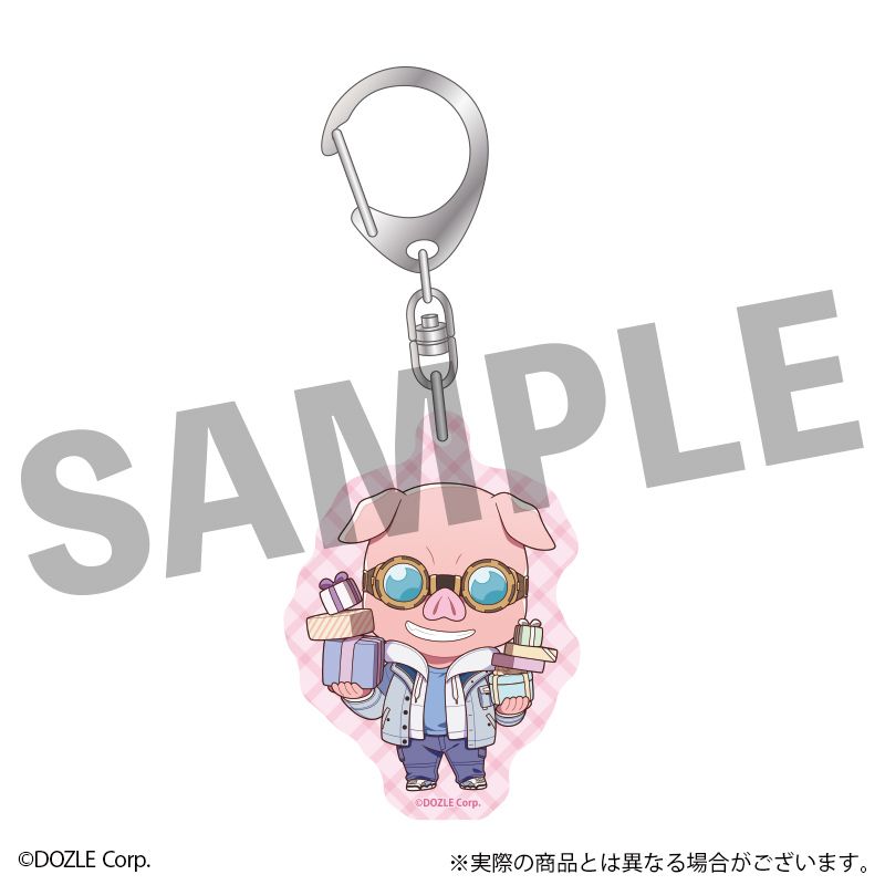 ドズル社_ミニキャラアクリルキーホルダー おおはらMEN | ドズル社公式