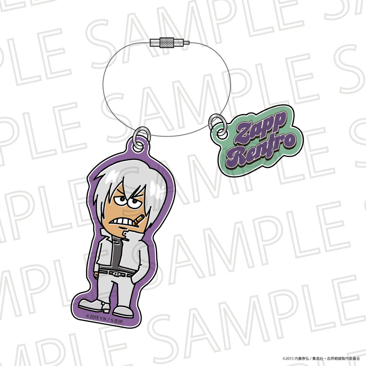 血界戦線_(イラストレーターコラボ)アクリルキーホルダー　ザップ・レンフロ