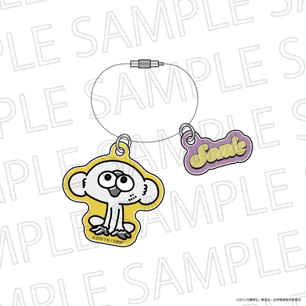 血界戦線_(イラストレーターコラボ)アクリルキーホルダー　ソニック