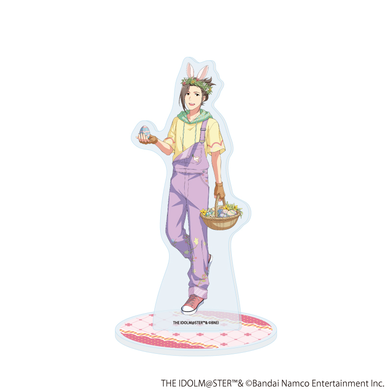 アイドルマスター SideM_アクリルスタンド37/渡辺 みのり エッグハントver.(描き下ろしイラスト)