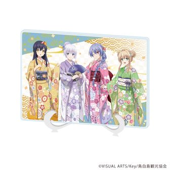Summer Pockets REFLECTION BLUE&anemoi_ラバーマット(鳴瀬 しろは&辻