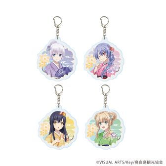 Summer Pockets_缶バッジ19/着物ver. コンプリートセット(全4種