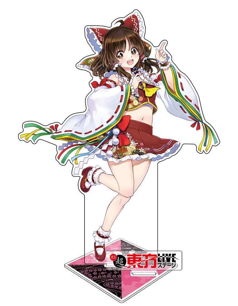 東方Project_博麗霊夢 アクリルフィギュア LIVEステージVer. illust