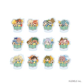 イナズマイレブン_缶バッジ01/スイーツver. コンプリートセット(全12種