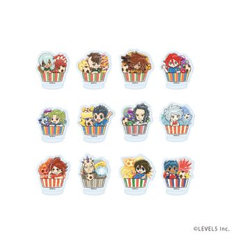 イナズマイレブン_缶バッジ01/スイーツver. コンプリートセット(全12種