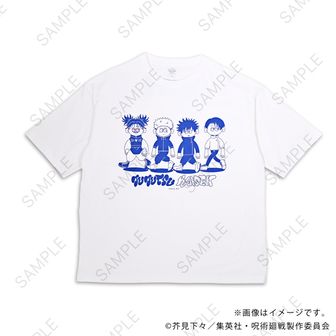 呪術廻戦_nhutoons ビッグTシャツB(虎杖・伏黒・乙骨・脹相) | 呪術廻