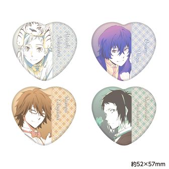 文豪ストレイドッグス_トレーディングホログラム缶バッジ novels ver.3