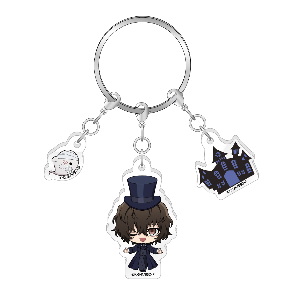 文豪ストレイドッグス_3連アクリルキーホルダー Ghost House ver