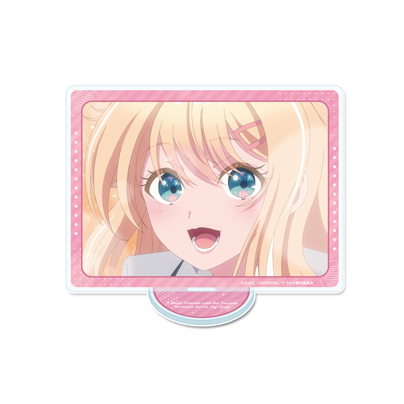 クラスで2番目に可愛い女の子と友だちになった_アクリルビジュアルボード【B】