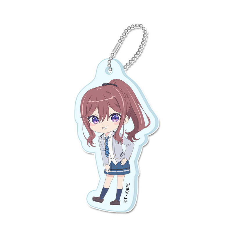 クラスで2番目に可愛い女の子と友だちになった_ミニアクリルキーホルダー【新田 新奈】