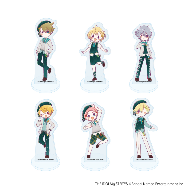 アイドルマスター SideM_アクリルぷちスタンド22/オリジナル衣装ver. コンプリートセット(全6種)(グラフアートイラスト)【コンプリートセット／6個入り】