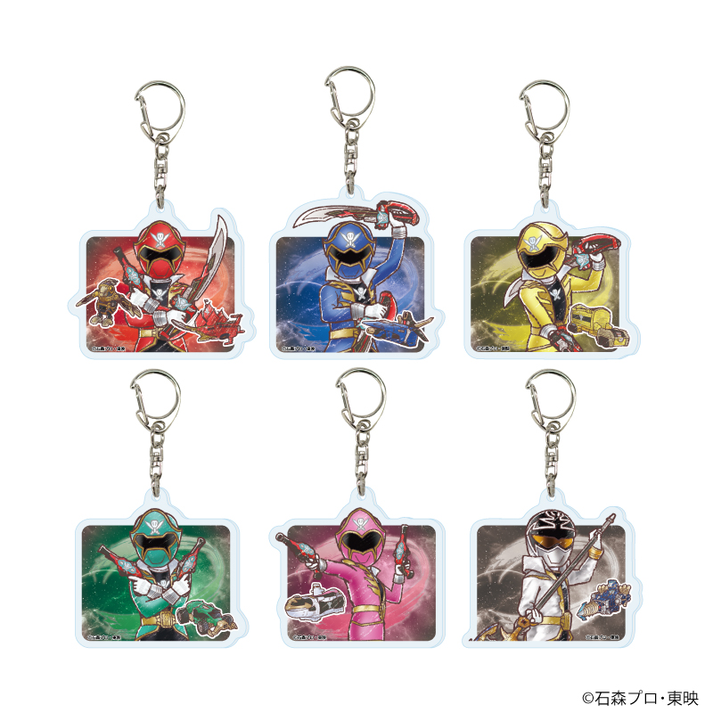 海賊戦隊ゴーカイジャー_アクリルキーホルダー01/コンプリートセット