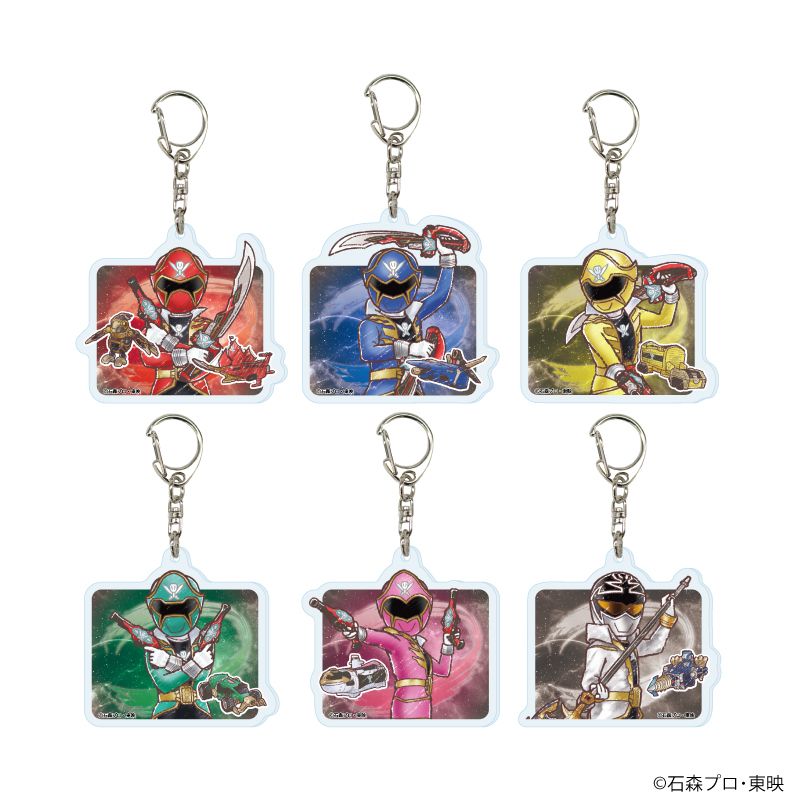 海賊戦隊ゴーカイジャー_アクリルキーホルダー01/コンプリートセット 