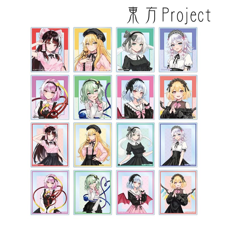東方53冊、トレカ、画集、グッズ色々セット！！ 東方Project_松本能人イラスト ガーリーファッションver