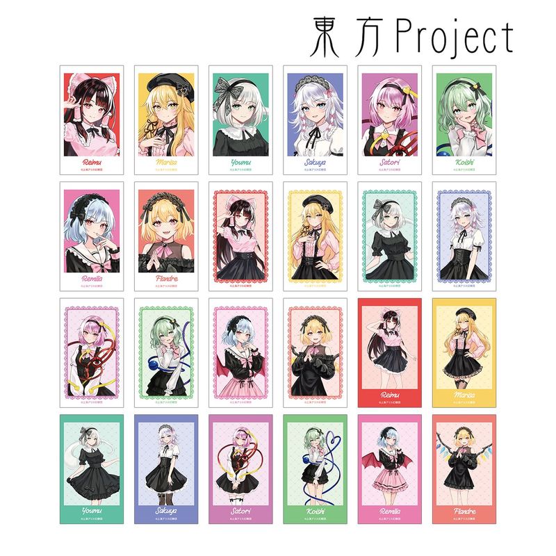 東方Project_松本能人イラスト ガーリーファッションver