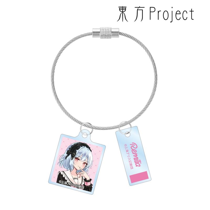 新品未使用　東方プロジェクト　グッズ　レミリア　缶バッチ　キーホルダー　メモ帳 東方Project_松本能人イラスト レミリア・スカーレット ガーリー