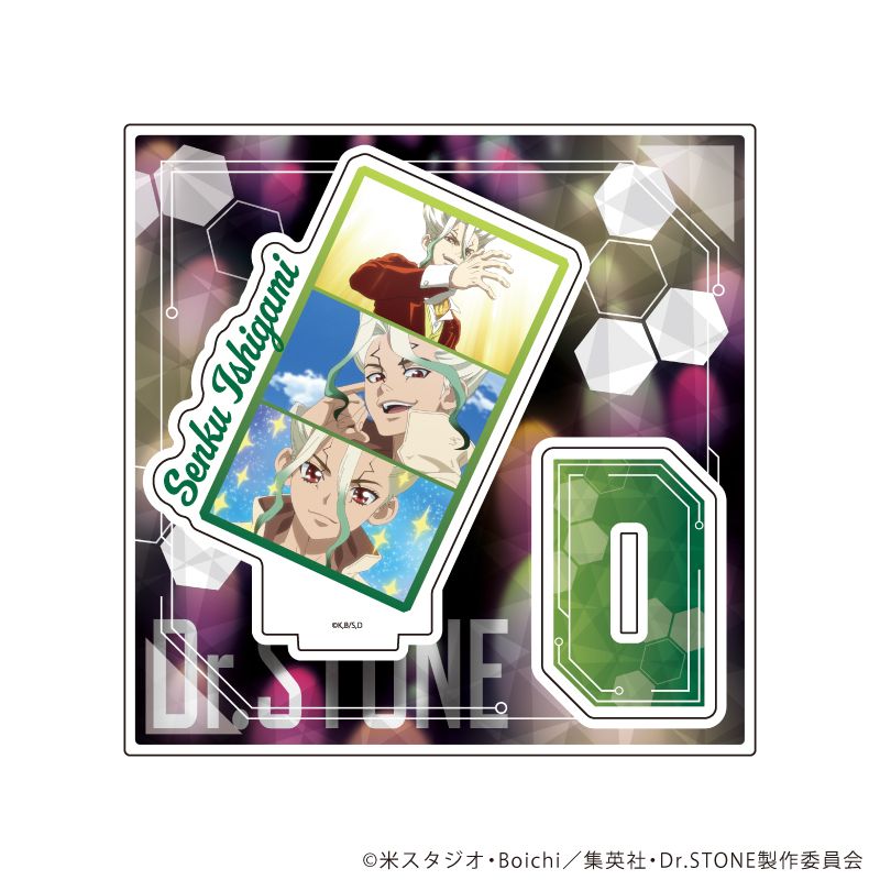 Dr.STONE 石神千空 アクリルフォトフレーム Dr．STONE】＜OP/ED場面写商品＞ トムスショップオリジナル商品
