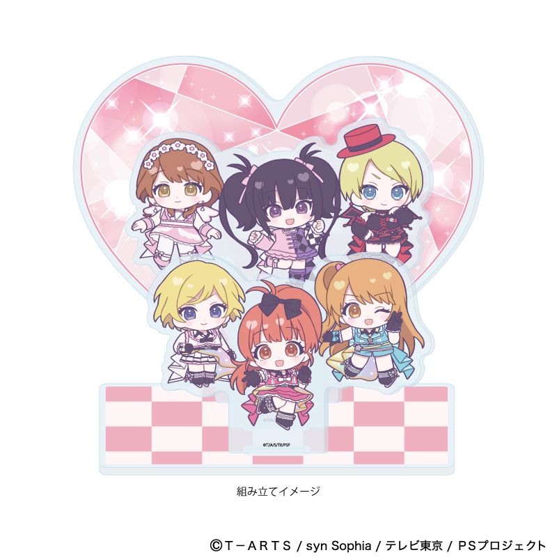 プリティーシリーズ_アクリルジオラマ 01/プリティーリズム・オーロラ 