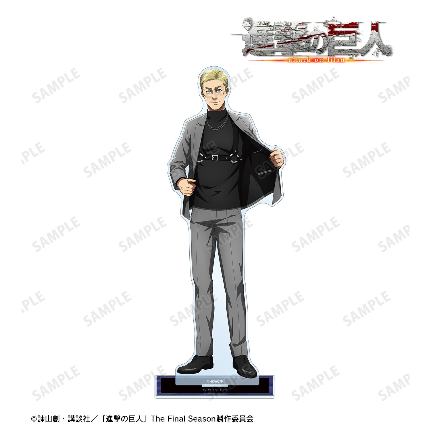 進撃の巨人_描き下ろし エルヴィン ハーネススタイル・着彩ver. 特大