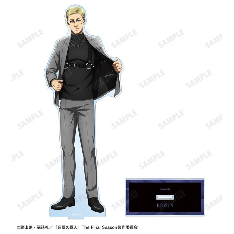 進撃の巨人_描き下ろし エルヴィン ハーネススタイル・着彩ver. 特大