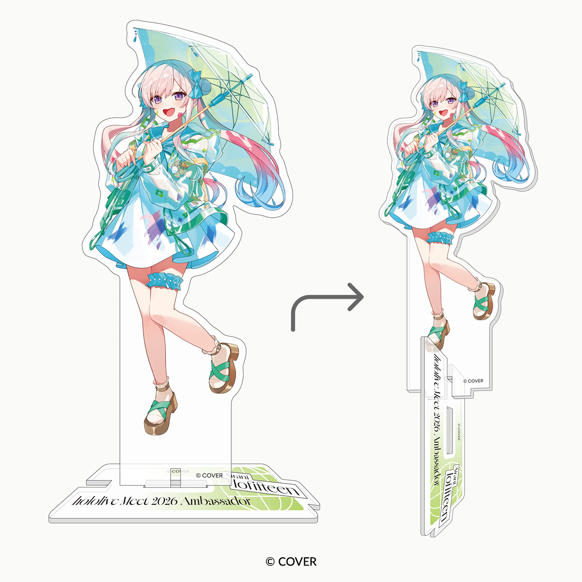 ホロライブ_「hololive Meet 2026」2wayオーロラアクリルスタンド アイラニ・イオフィフティーン