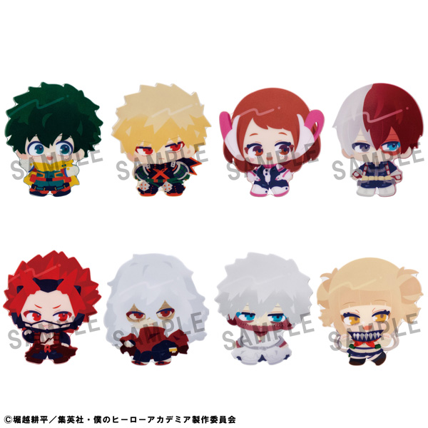僕のヒーローアカデミア_カラころ-Clear Candy Figures-【BOX／8個入り】