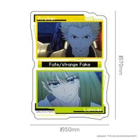 Fate/strange Fake_ダイカットステッカー アーチャー＆ランサー | Fate