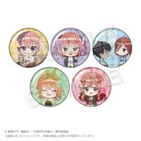 五等分の花嫁＊_トレーディング缶バッジ 名シーンver. 【BOX／5個入り