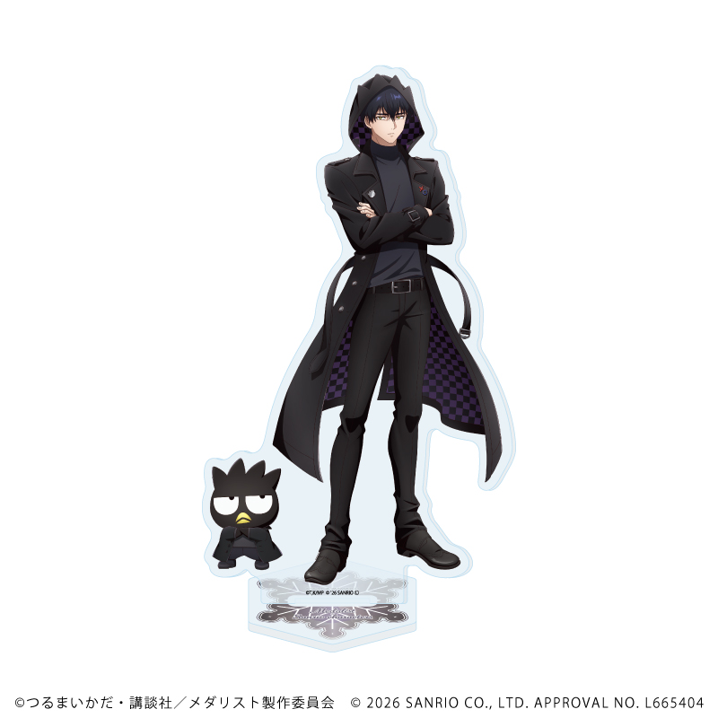メダリスト×サンリオキャラクターズ_アクリルスタンド04/夜鷹 純