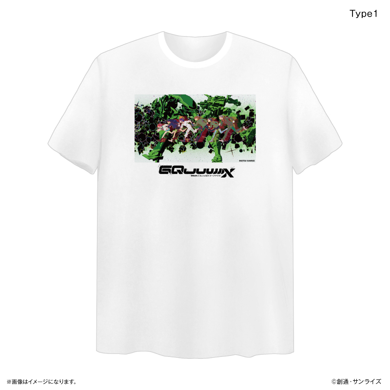 機動戦士Gundam GQuuuuuuX_(XLサイズ)_ビッグシルエットTシャツ Type1