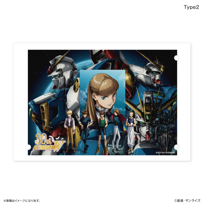 新機動戦記ガンダムW_ミラーアクリルアート Type2